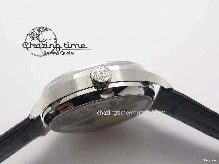 MIROTIME 0310 Portuguese Real PR IW500703 ZF 1:1 Best Edition On Black Leather Strap A Durable 7370